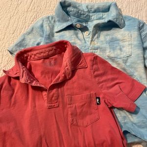 2 4T short sleeve Gap and Vineyard Vine